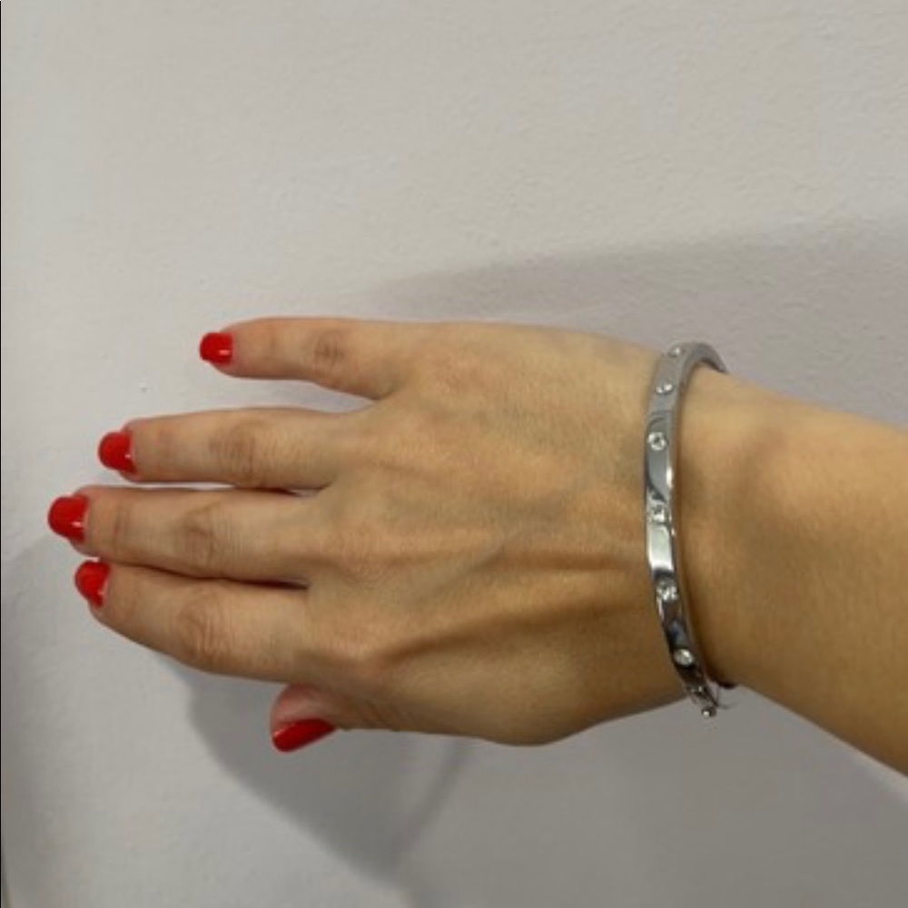 Kate Spade like new Bangle with Crystals